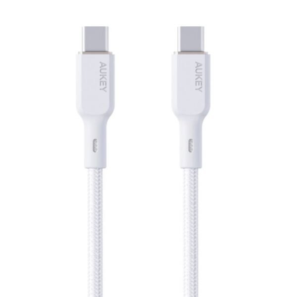 Aukey CB-KCC101 Circlet Blink Aramid Fiber USB C to C Cable -1m