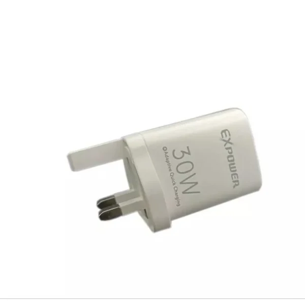 my-11134207-7qukx-lhk8ne2w5l9936.webp EXPOWER TRAVEL CHARGER PD & QC 3.0 ADAPTIVE - 20W (ACC100)