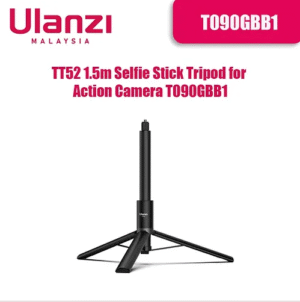 ulanzi-t090gb-selfie.png Ulanzi TT52 1.5m Selfie Stick Tripod for Action Camera T090GBB1