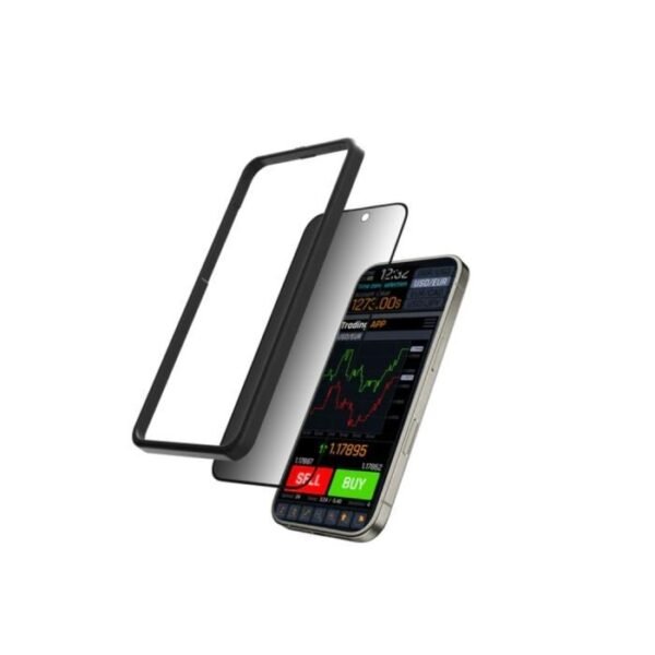 MAGEASY Vetro Privacy Tempered Glass Screen Protector for iPhone 16 Series